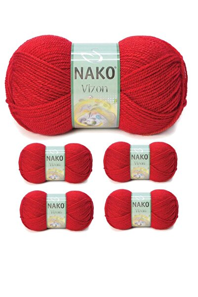 atastore2017 5 Pieces Mink Premium Acrylic Hand Knitting Yarn Wool Color No:2...