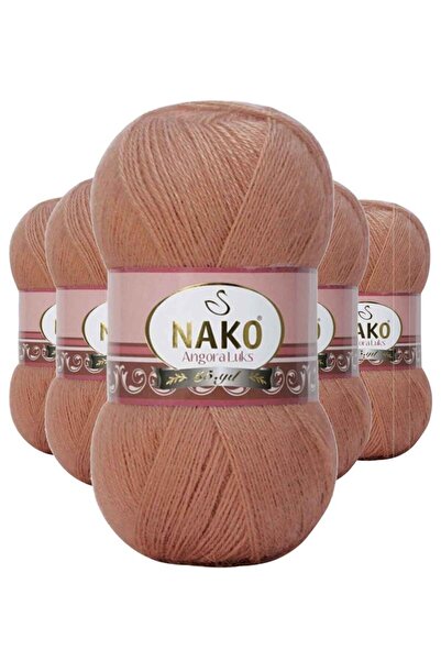 atastore2017 5 Pieces Angora Luxury Hand Knitting Yarn 12895
