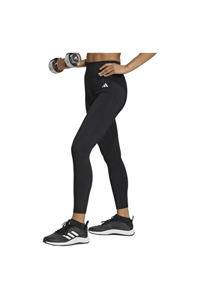 adidas Femei& # x27;s Optime Essentials Colanți 7/8 fără cusătură frontală S