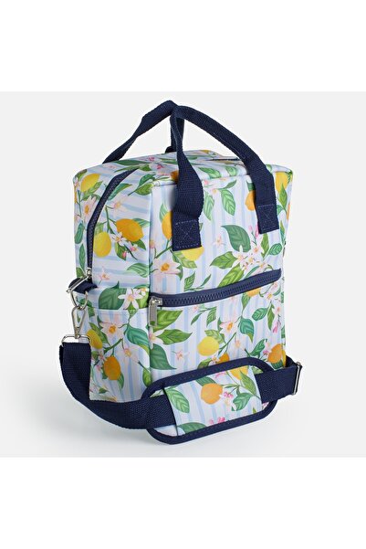 Zumzeria Thermal Bag with Lemon Design 21x13x27 - 6L