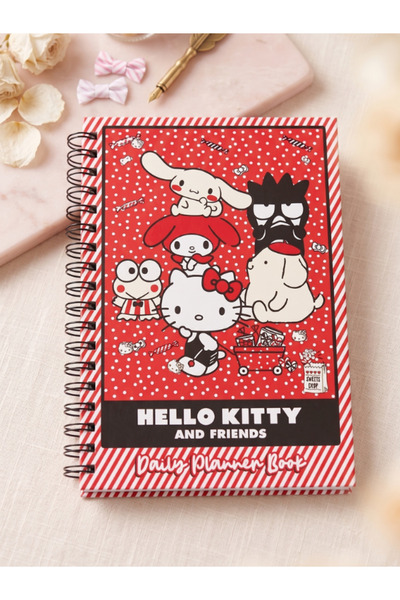 GiFi Kuromi & Hello Kitty Stickerlı Planner Kitap
