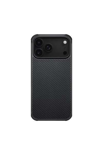 PITAKA Husă Aramid ProGuard compatibilă cu iPhone 17 Pro Max, Negru/Gri