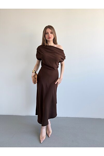 bbeox.com Crep Muadil Premium Elbise
