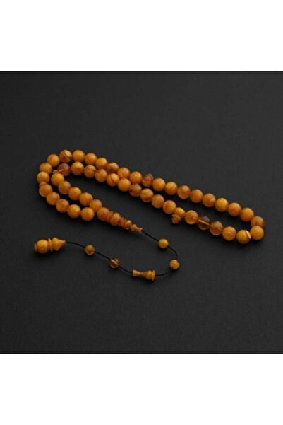 Razzah Ottoman Faturan Tasbih - Amber Yellow