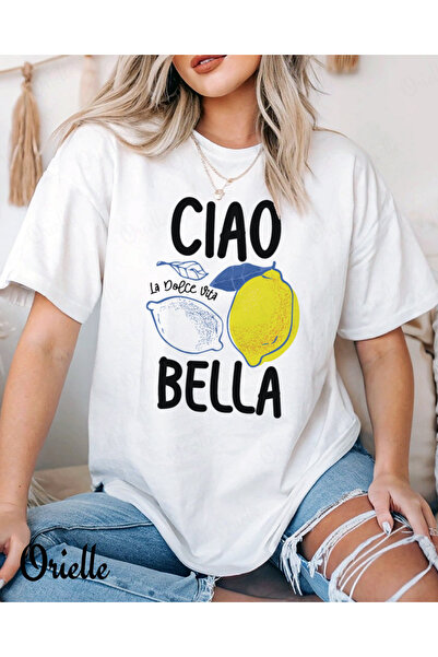 Orielle Tricou Croială Lejeră Ciao Lemon