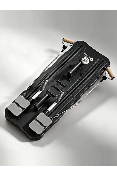 Vitakit Core Trainer Foldable Ab Workout Machine with Automatic Rebound & Tim...