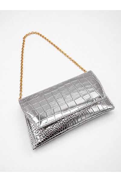 Sellini Silver Chain Detailed Strap Bag