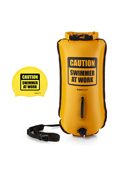 BuddySwim Στεγανός Σάκος Σημαδούρα CSW 28 λίτρα, Κίτρινο