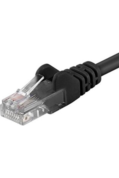 PremiumCord Cablu patch UTP RJ45-RJ45 Cat5e 0.25m negru
