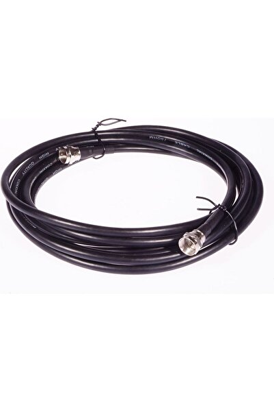 Libox Cablu antenă (F) 3m negru (LB0071)