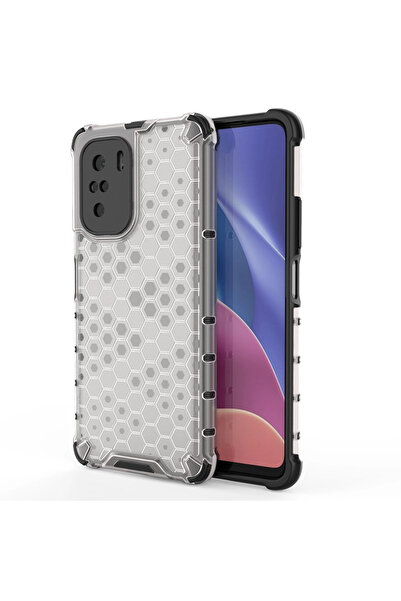 Hurtel Husă tip fagure, armată, cu bumper din TPU pentru Xiaomi Redmi K40 Pro...