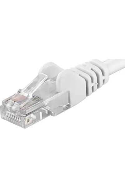 PremiumCord Cablu patch UTP RJ45-RJ45 CAT6 2m b√≠la