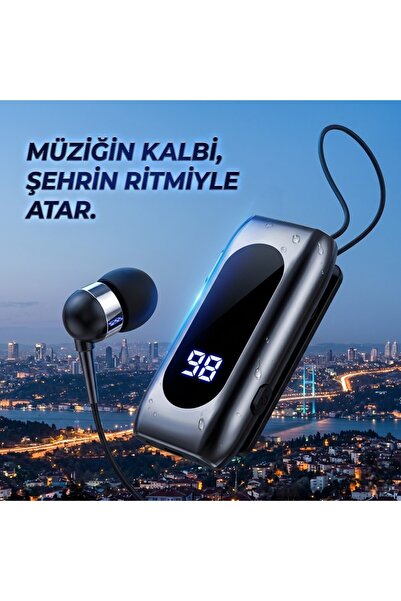 wiks Profesyonel Yaka Tipi Kablosuz Kulaklık - LED Pil Göstergeli Stereo Head...