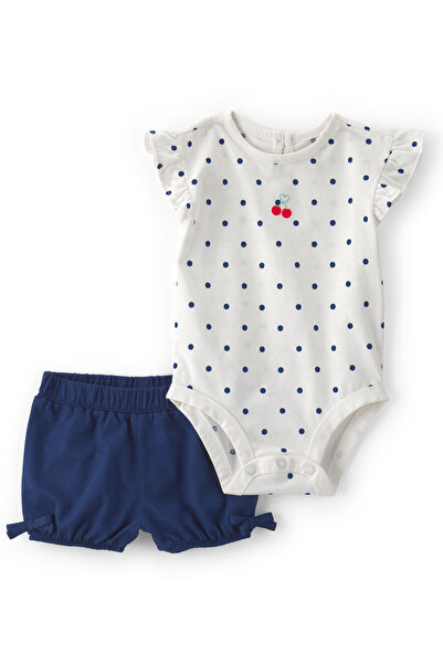 Carter's Baby Girl Body Shorts Set 3 Months-24 Months Blue