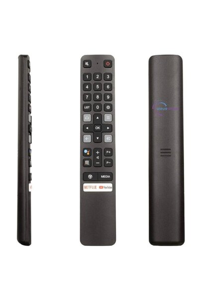 TCL RM-L1673 V2 Netflix - Prime Video - Chanel - Youtube Tuşlu Ses Komutsuz L...