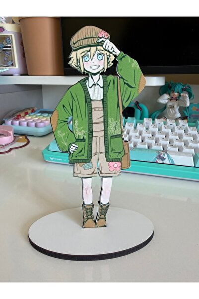 nihonwosekai Omori Basil Anime Ahşap Stand