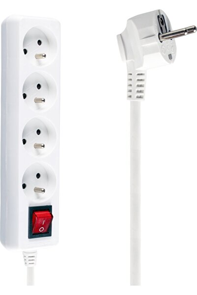 Libox power strip 4 sockets 5 m white (LB0083-5)