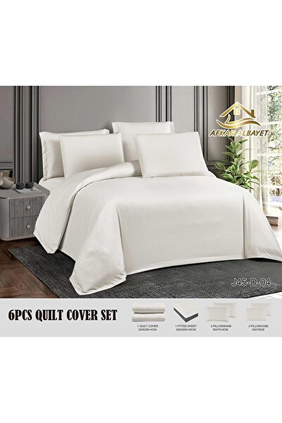 Afkar Albayet Nefirin 7 Piece Soft Hotel Bedspread - Double Hotel Bedspread 7...