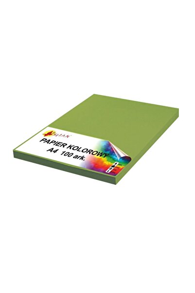 Shan Hârtie color A4 120g verde armată 100 coli