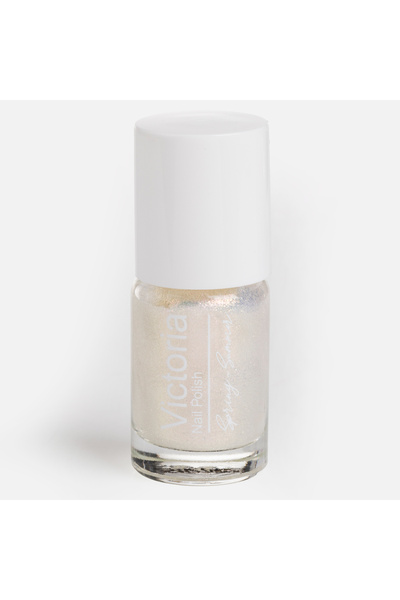 Zumzeria Long Lasting White Glitter Polish - 6ml