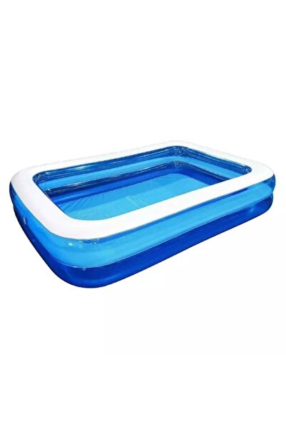 Trendily Piscină gonflabilă dreptunghiulară pentru exterior, 200x150x50 cm, A...
