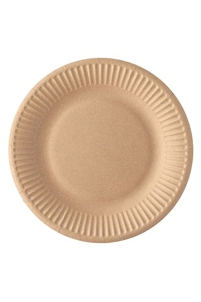 Zumzeria Craft Paper Plates 19.5cm - 10pcs