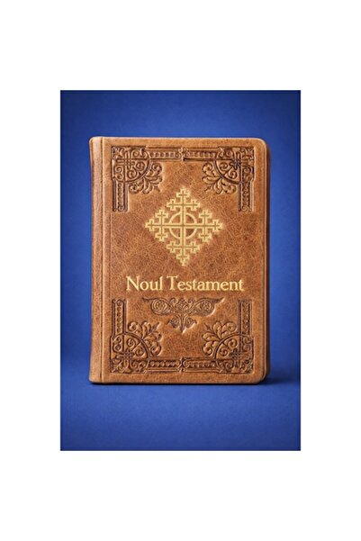 Light Store Noul Testament cu Psalme - format mic, copertă din piele, maro