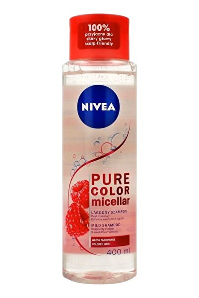 Nivea Men شامبو ميسيلار بلون نقي خفيف بخل التوت يحافظ على لون الشعر لمدة 8 أس...