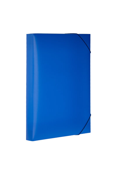 Zumzeria Dosar albastru cu elastic 25x3.3x33cm