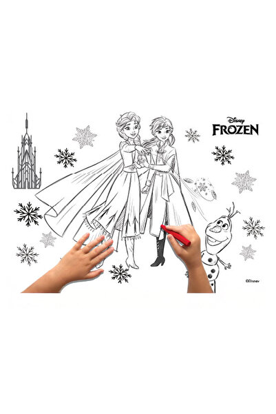 Zumzeria Suport placă cu design Frozen pentru colorat 43x29cm