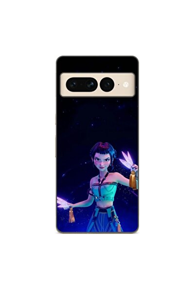 OEM Husa compatibila cu Google Pixel 8 Pro Silicon Gel Tpu Model KPop Demon H...