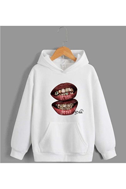 ELFERA Bay Grillz Tee Patterned Printed Sweatshirt