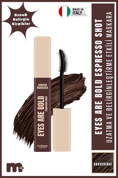 Maru.Derm make up maruderm Renkli Maskara (Kahverengi) – Colored Mascara Brow...