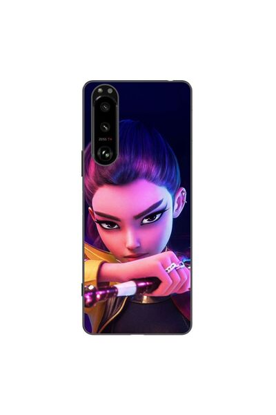 OEM Husa compatibila cu Sony Xperia 5 III Silicon Gel Tpu Model KPop Demon Hu...