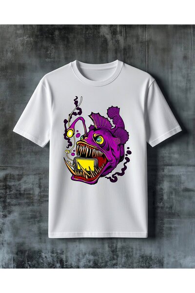 COMVİCHO Bas Monster Printed Oversize T-Shirt