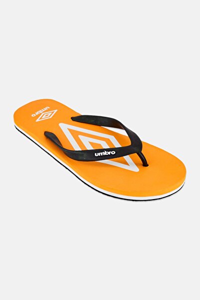 UMBRO Men Brand Logo Slip On Slippers, Orange