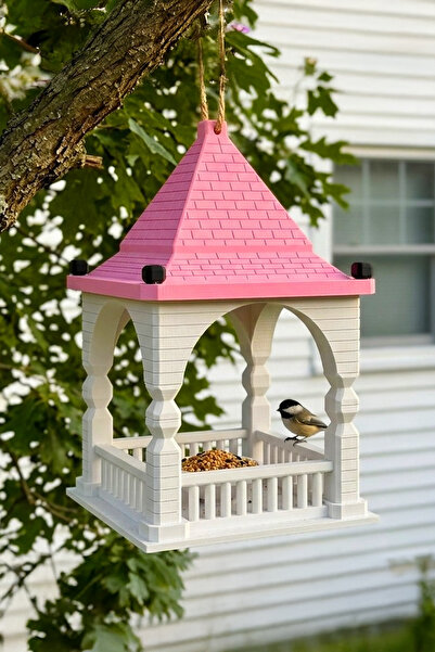 MEK Modern Bird Nest Pink-White (29X18Cm)