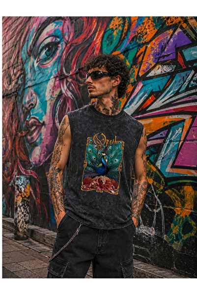 FREAK T-SHIRT Μπλουζάκι Opeth Progressive Metal Vintage με στάμπα DTF Zero Sl...