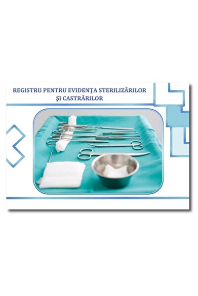 OEM Register for recording castrations and sterilizations, 100 sheets, A4 for...