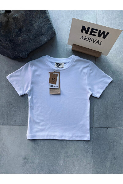 Çocuk Pamuklu Basic T-shirt