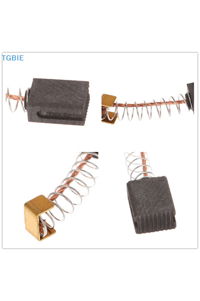 Choice [TL][TL]2PCS For Parkside PBH 1500 A1 6x10x14mm Carbon Brushes Engine ...