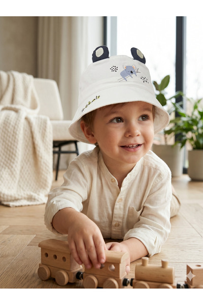 PIECE SIGNATURE 100% Cotton, "Cute Koala" Themed Hat Designed for "Little Adv...