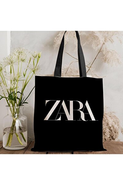 Choice8 حقيبة تخزين بتصميم Z-Zara من Fishon باللون الأسود مقاس 35×40 سم، حقيب...