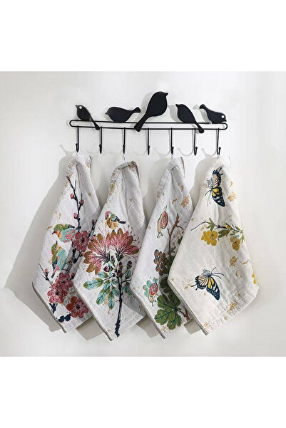Choice3 1 4pcs 35x35cm Large Hand Towel 4 Layer Cotton Gauze Pure Cotton Dish...