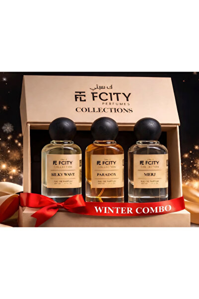 FCITY PERFUME FCITY 3 Piece Perfume Gift Set – 3 x 50ml Long Lasting Fragranc...