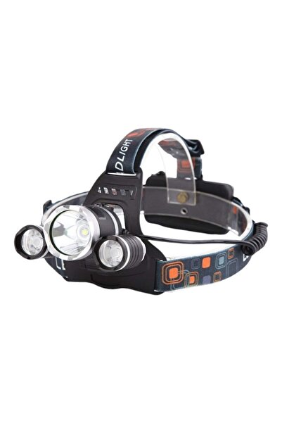 TodayShop Lanternă frontală LED profesională 5000 Lumeni - Reîncărcabilă prin...