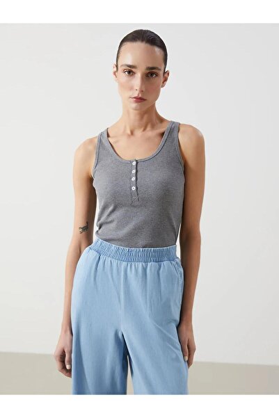 LC Waikiki U Neck Textured Women's Undershirt (S5)