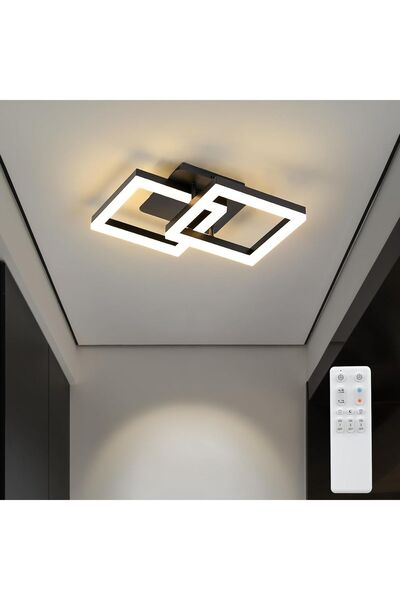 Dotail ANTENLICHT LED плафон, димируем с дистанционно управление, 44x28x10 см...