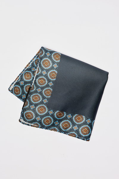 ALTINYILDIZ CLASSICS Men's Navy Blue Classic Handkerchief