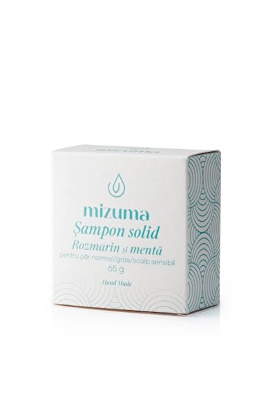 mizuma Solid Shampoo with Rosemary and Mint, 80g